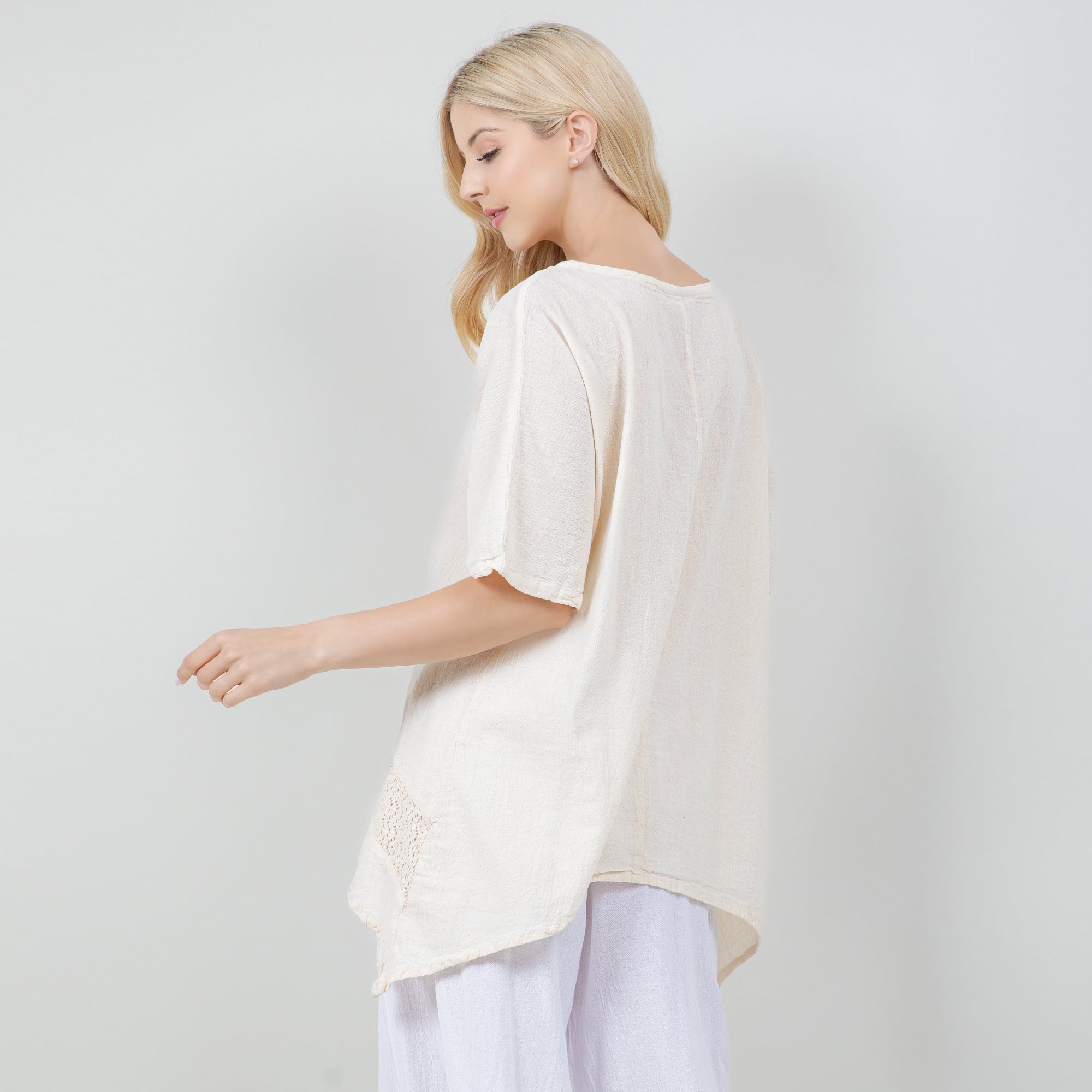 Women's Cotton Gauze Cynthia Top - Che Cose Belle