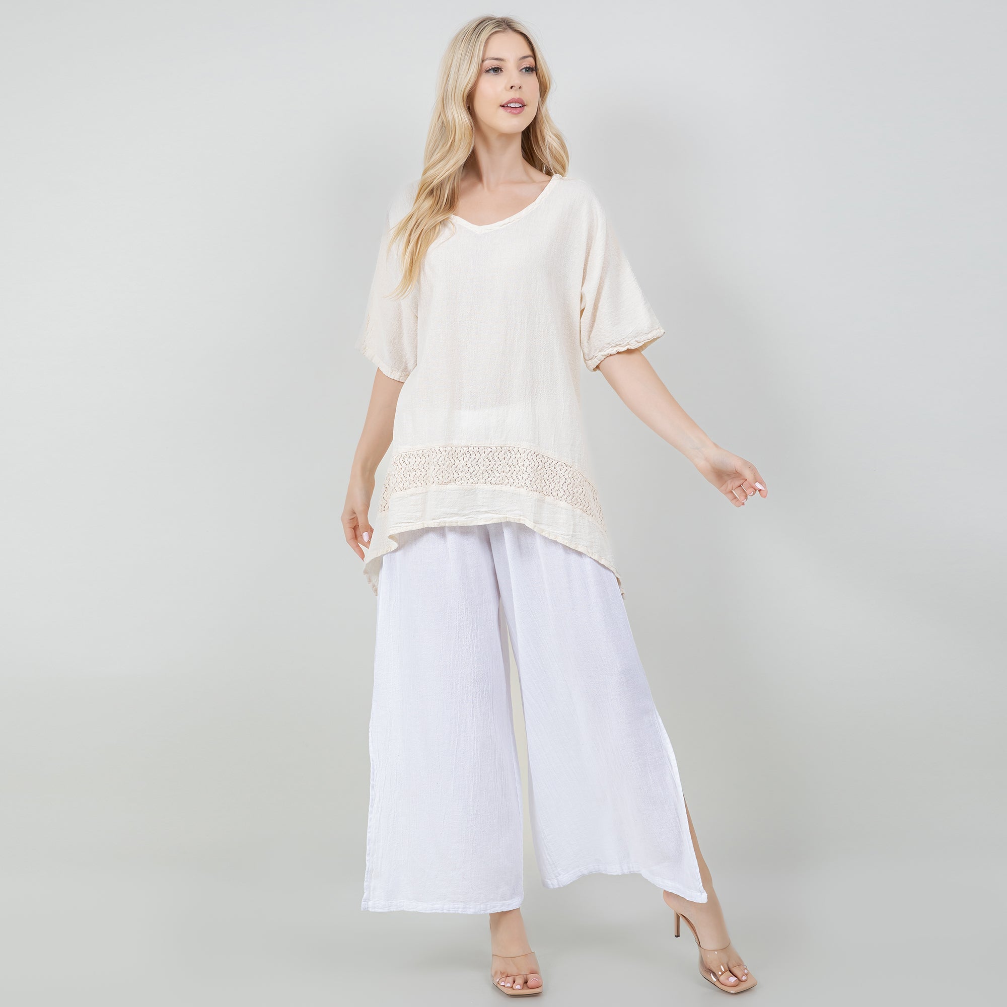 Women's Cotton Gauze Cynthia Top - Che Cose Belle