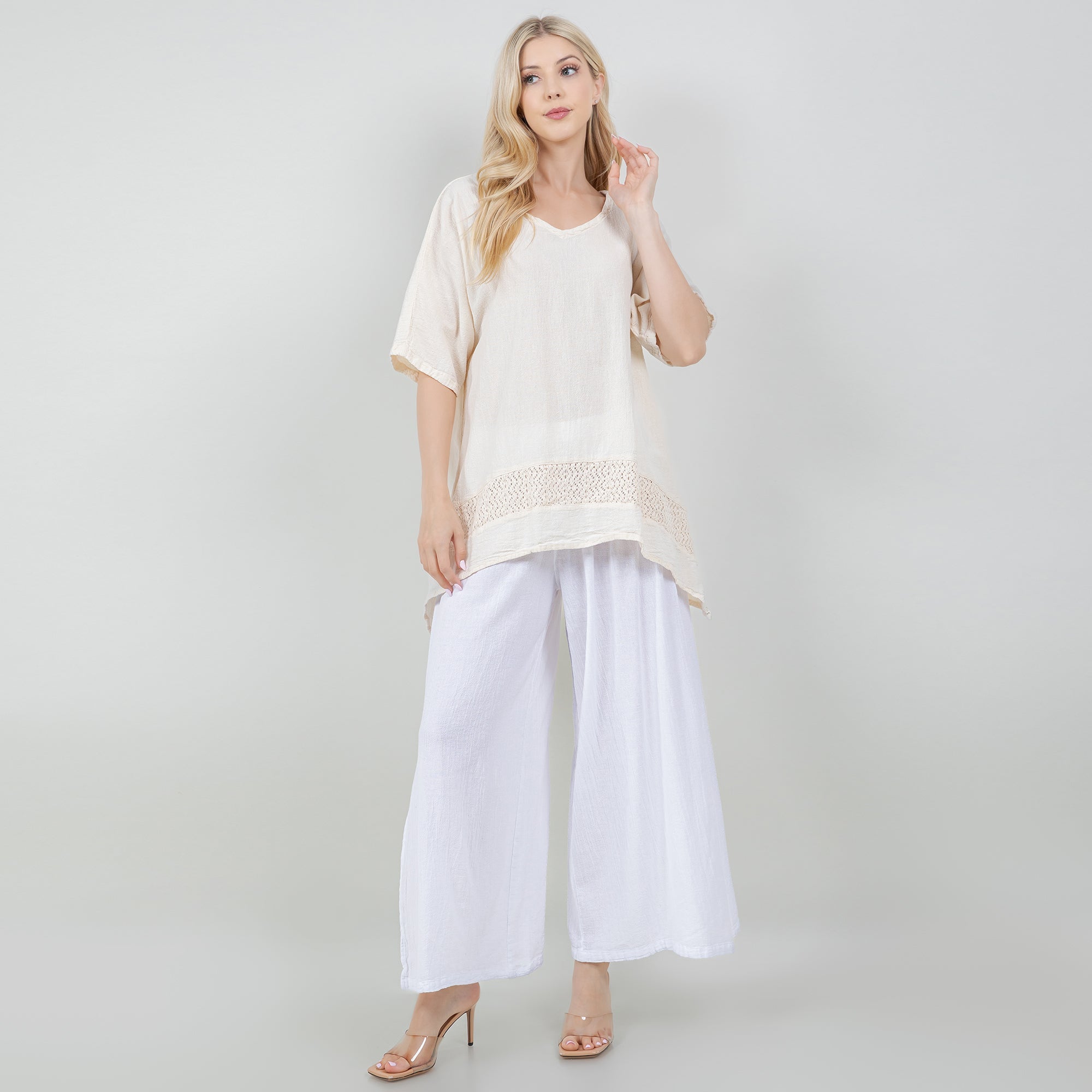 Women's Cotton Gauze Cynthia Top - Che Cose Belle