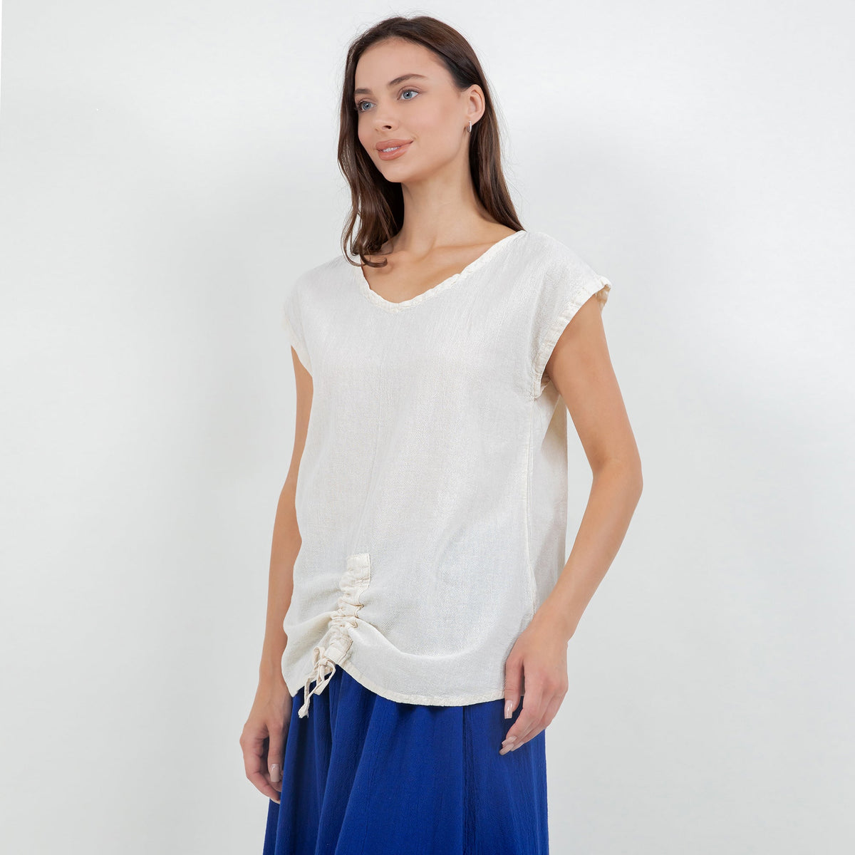Women's Cotton Gauze One Size Camie Top - Che Cose Belle