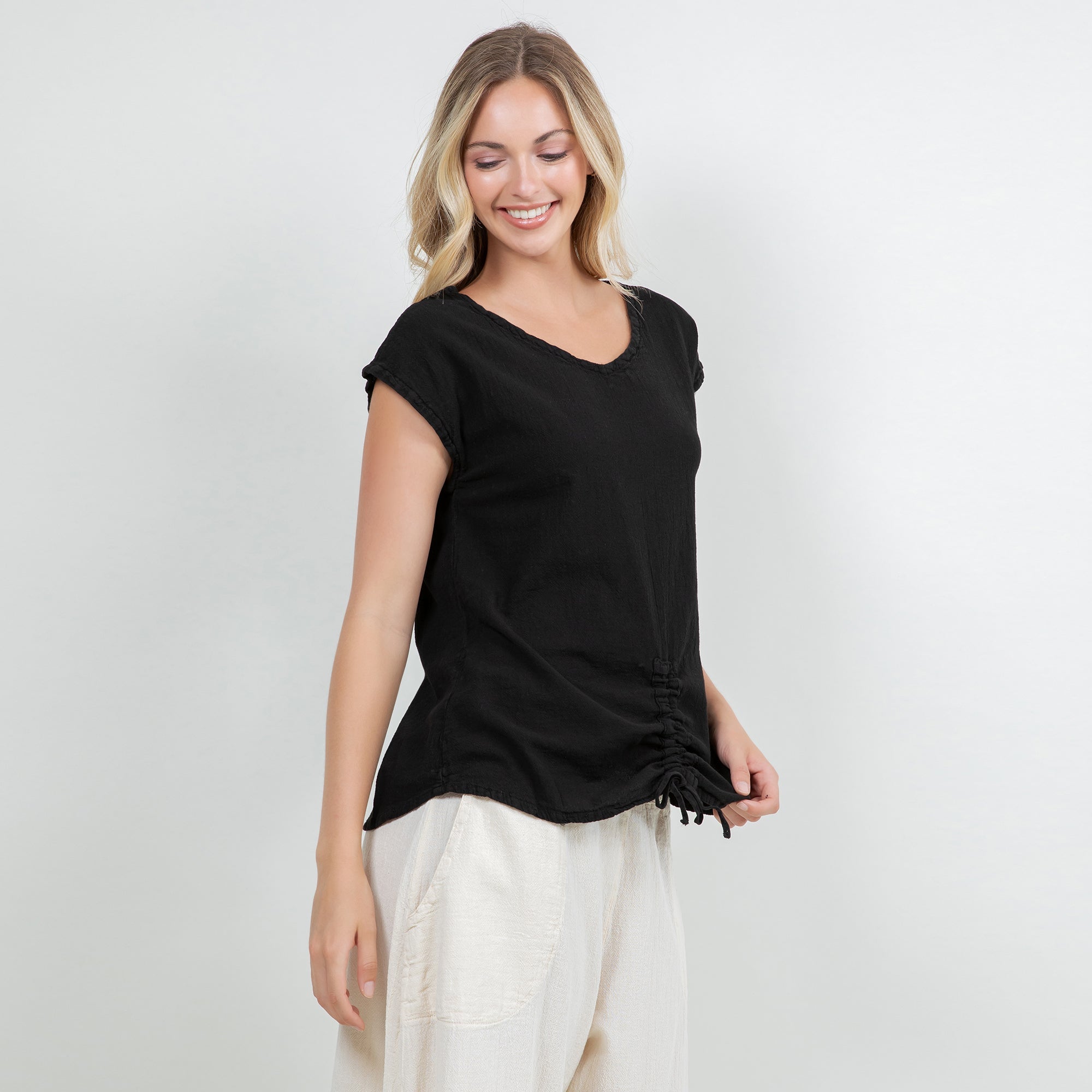 Women's Cotton Gauze One Size Camie Top - Che Cose Belle