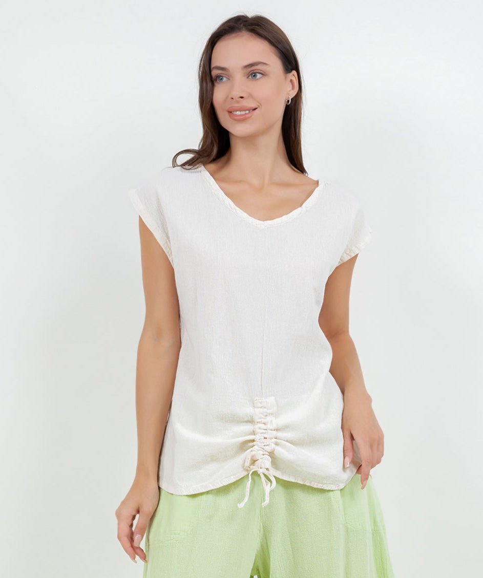 Women's Cotton Gauze One Size Camie Top - Che Cose Belle