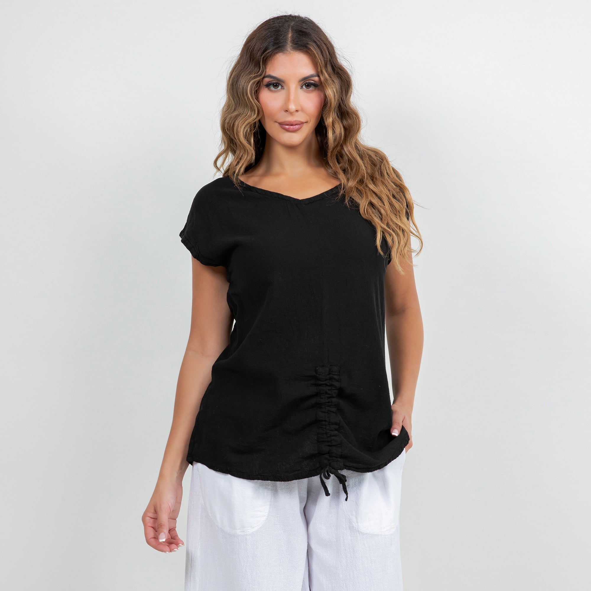 Women's Cotton Gauze One Size Camie Top - Che Cose Belle