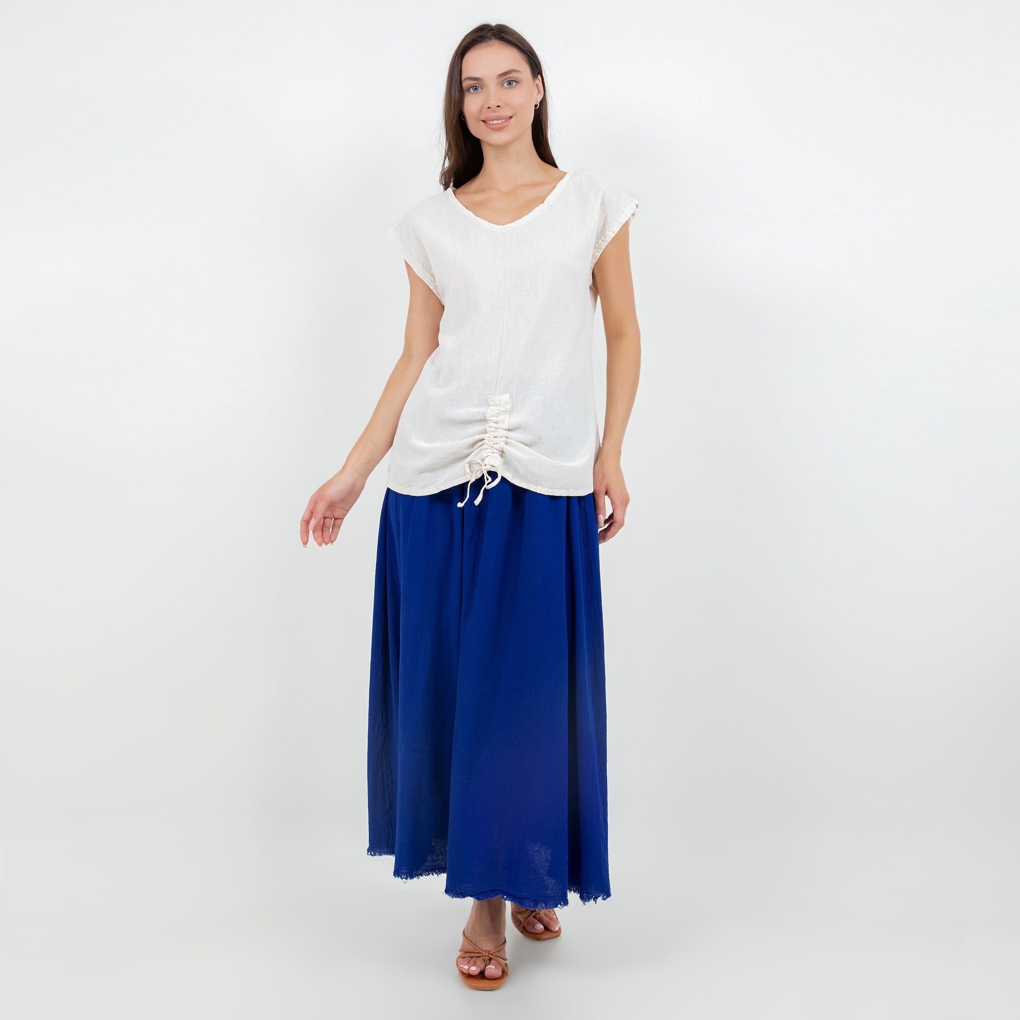 Women's Cotton Gauze One Size Camie Top - Che Cose Belle