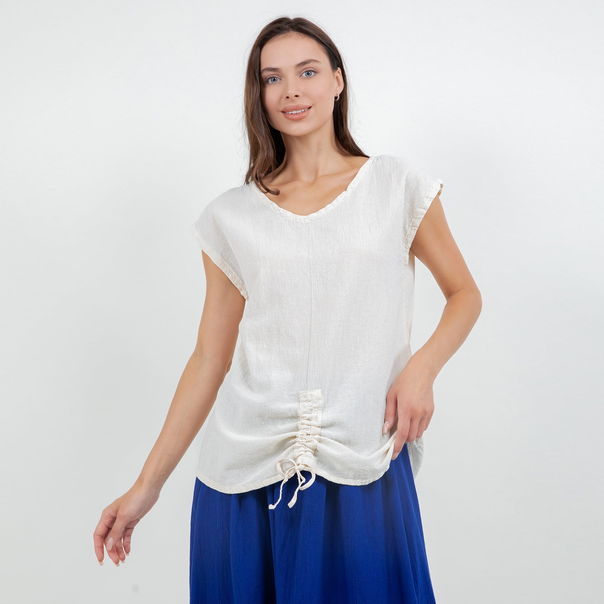 Women's Cotton Gauze One Size Camie Top - Che Cose Belle