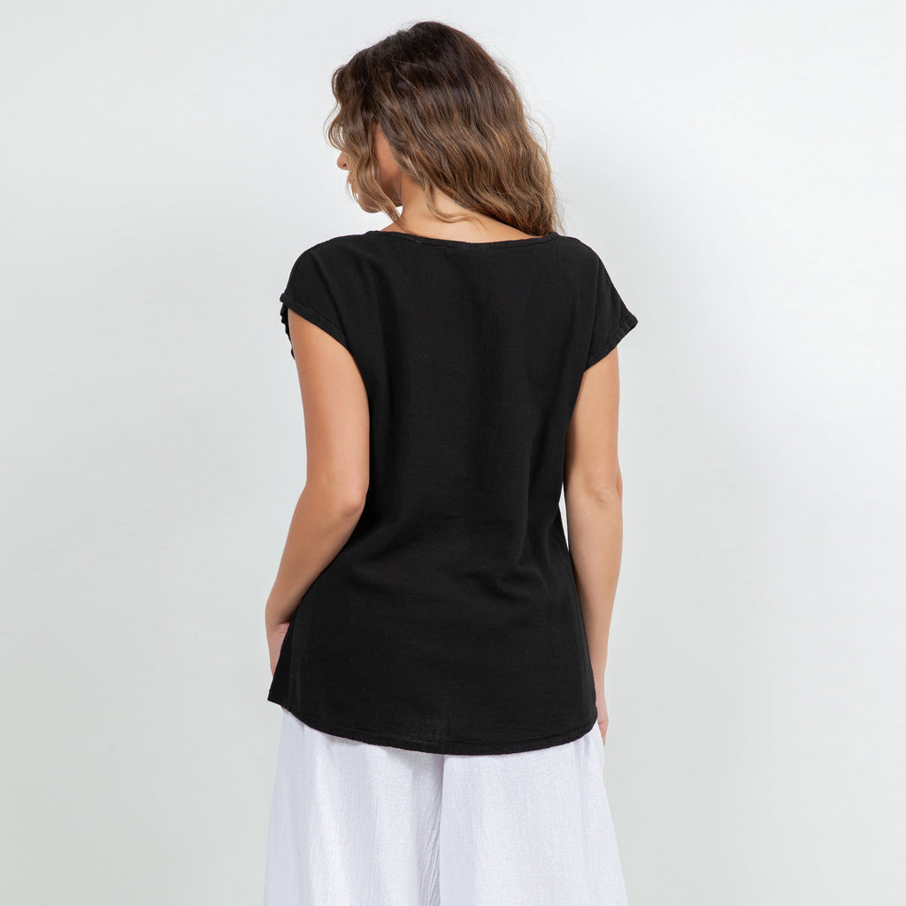 Women's Cotton Gauze One Size Camie Top - Che Cose Belle