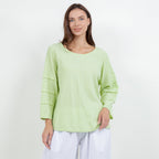 Women's Cotton Gauze Sabrina Top - Che Cose Belle