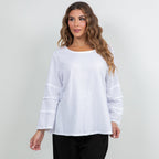 Women's Cotton Gauze Sabrina Top - Che Cose Belle