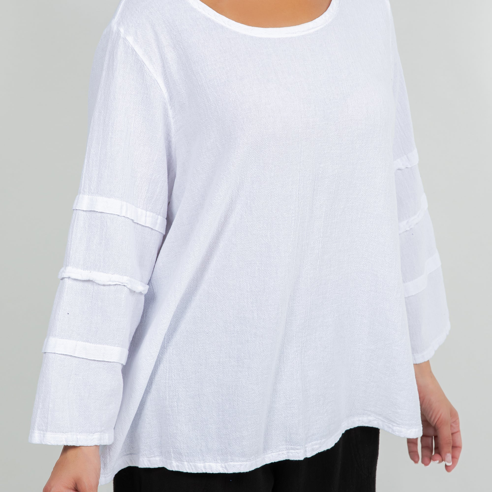 Women's Cotton Gauze Sabrina Top - Che Cose Belle
