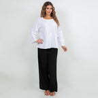 Women's Cotton Gauze Sabrina Top - Che Cose Belle