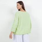 Women's Cotton Gauze Sabrina Top - Che Cose Belle