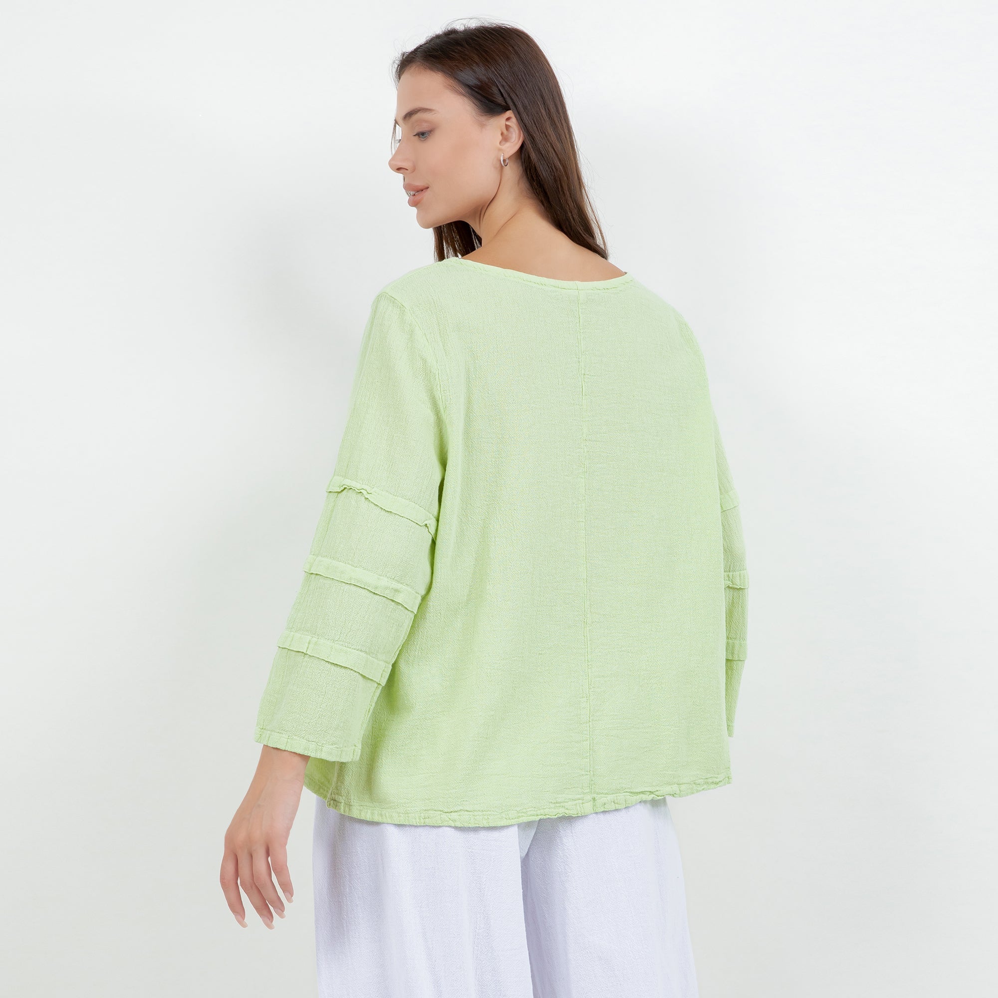Women's Cotton Gauze Sabrina Top - Che Cose Belle