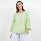 Women's Cotton Gauze Sabrina Top - Che Cose Belle