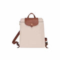 Women's Dragon Inlaid Double Trendy Leather Nylon Backpacks - Che Cose Belle