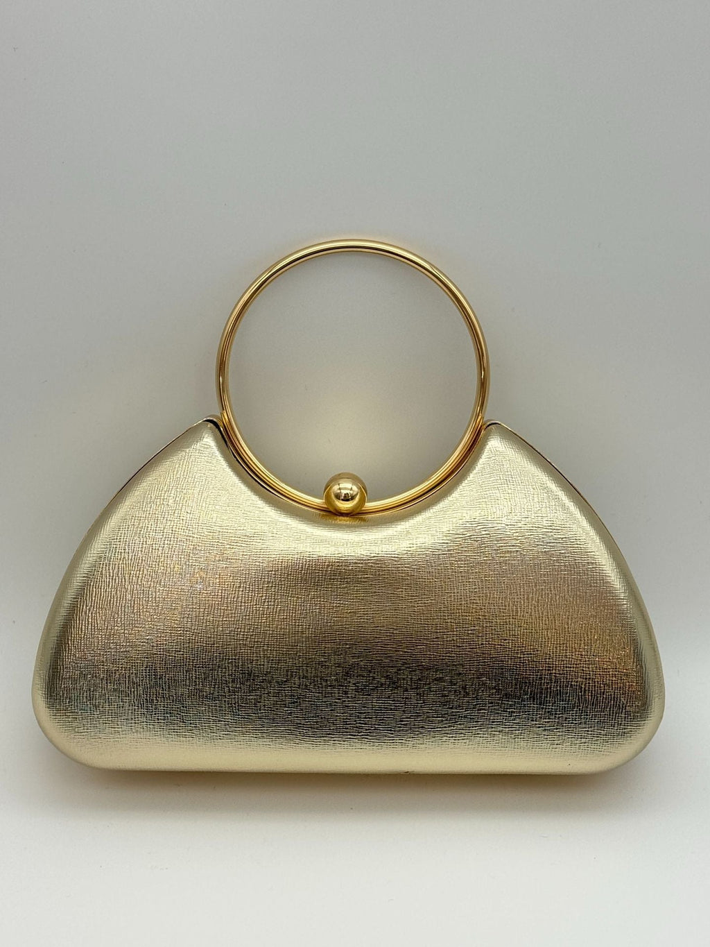Women's Evening Clutch And Handbag, Minimalist Metal Frame Handbag, Fashion Party Bag - Che Cose Belle