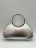 Women's Evening Clutch And Handbag, Minimalist Metal Frame Handbag, Fashion Party Bag - Che Cose Belle