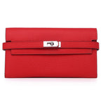 Women's Fashion Classic Lychee Pattern Cowhide Clutch Ladies Wallets - Che Cose Belle