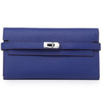 Women's Fashion Classic Lychee Pattern Cowhide Clutch Ladies Wallets - Che Cose Belle