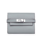 Women's Fashion Classic Lychee Pattern Cowhide Clutch Ladies Wallets - Che Cose Belle