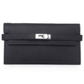 Women's Fashion Classic Lychee Pattern Cowhide Clutch Ladies Wallets - Che Cose Belle