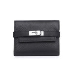 Women's Fashion Classic Lychee Pattern Cowhide Clutch Ladies Wallets - Che Cose Belle