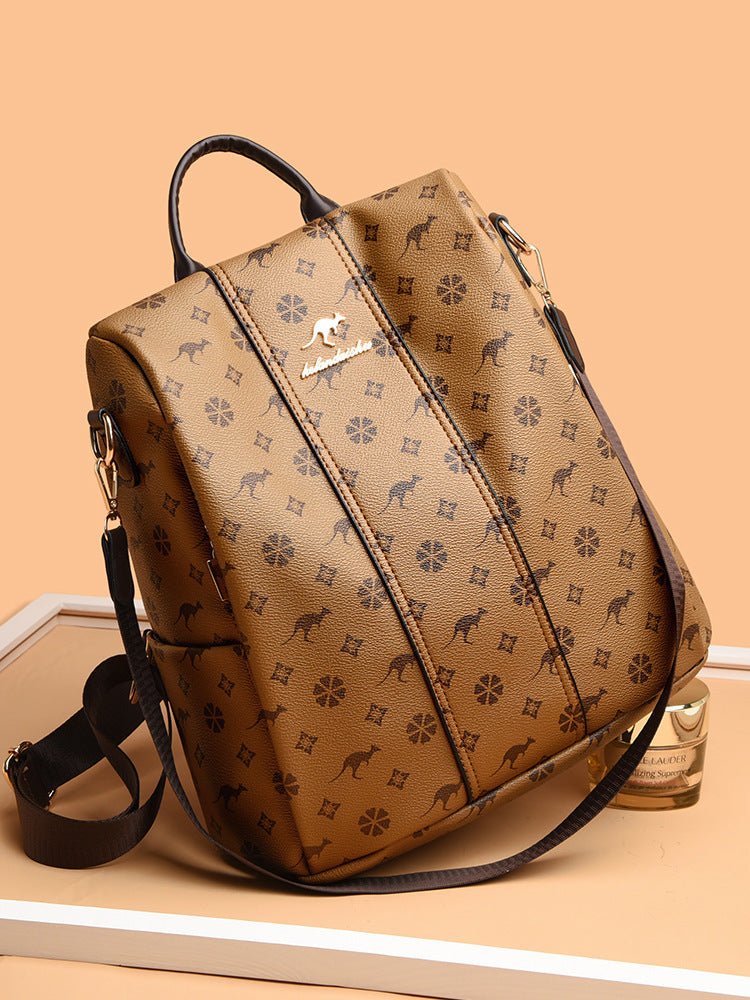 Women's Fashion Lady Mom Printed Leisure Backpacks - Che Cose Belle