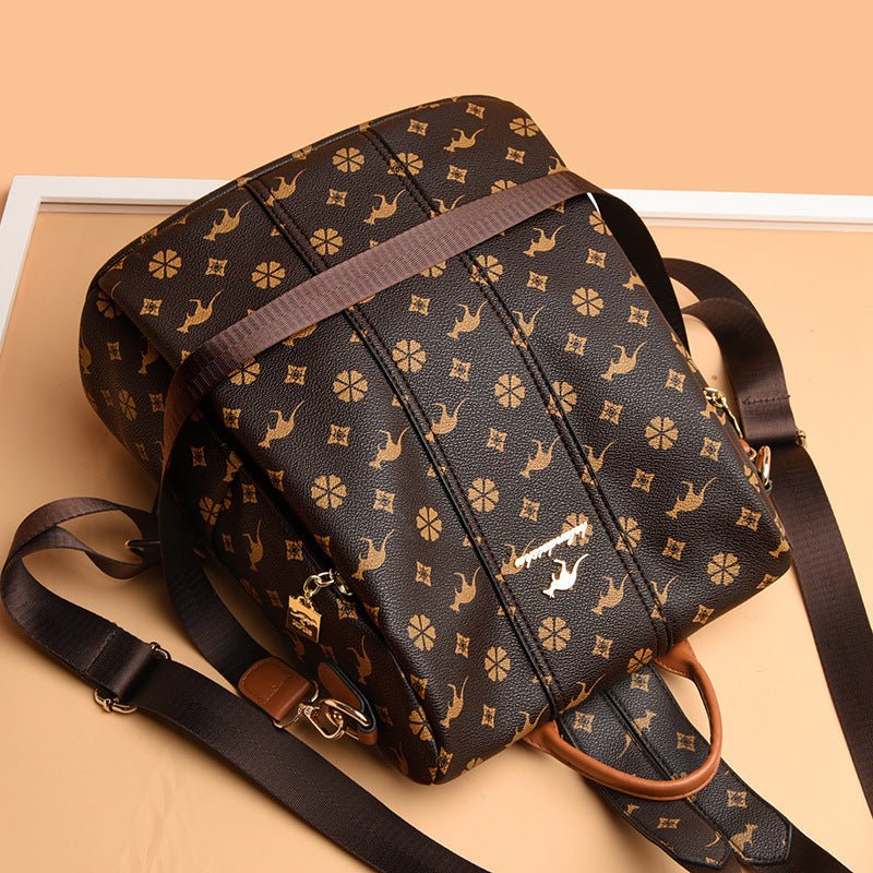 Women's Fashion Lady Mom Printed Leisure Backpacks - Che Cose Belle