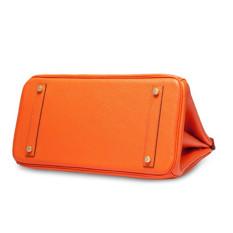 Women's First Layer Cowhide Genuine Leather Portable Handbags - Che Cose Belle