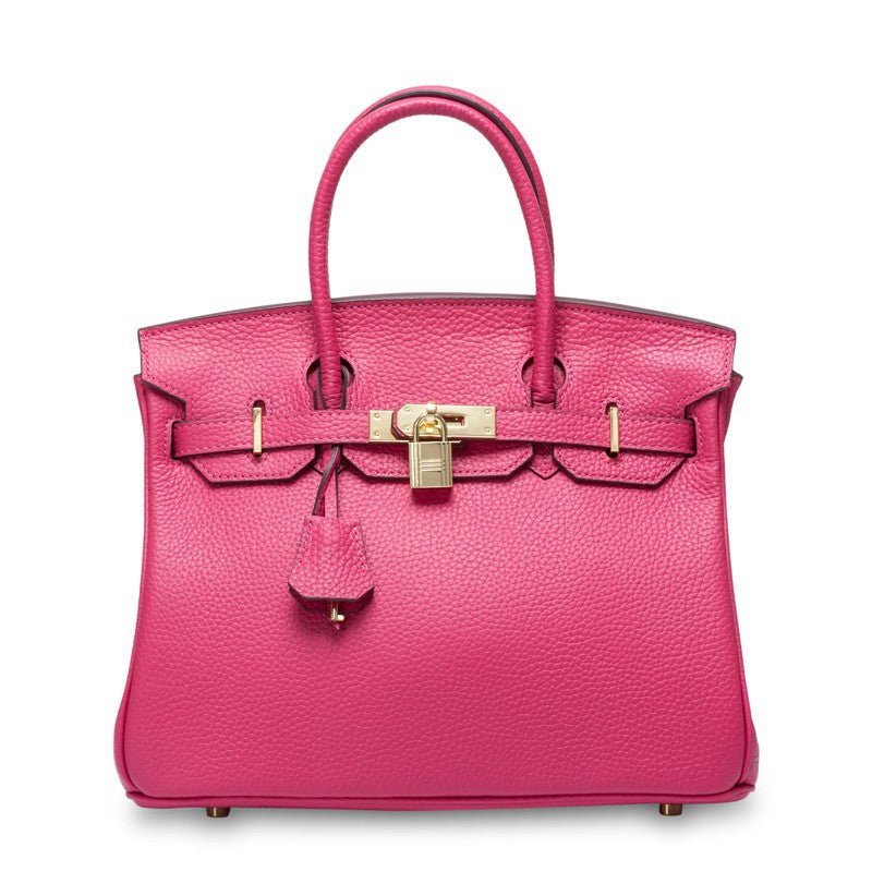 Women's First Layer Cowhide Genuine Leather Portable Handbags - Che Cose Belle