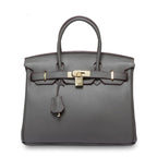 Women's First Layer Cowhide Genuine Leather Portable Handbags - Che Cose Belle