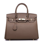 Women's First Layer Cowhide Genuine Leather Portable Handbags - Che Cose Belle