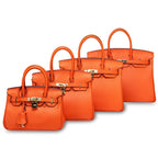 Women's First Layer Cowhide Genuine Leather Portable Handbags - Che Cose Belle