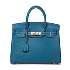 Women's First Layer Cowhide Genuine Leather Portable Handbags - Che Cose Belle