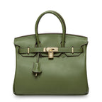 Women's First Layer Cowhide Genuine Leather Portable Handbags - Che Cose Belle