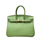 Women's First Layer Cowhide Genuine Leather Portable Handbags - Che Cose Belle