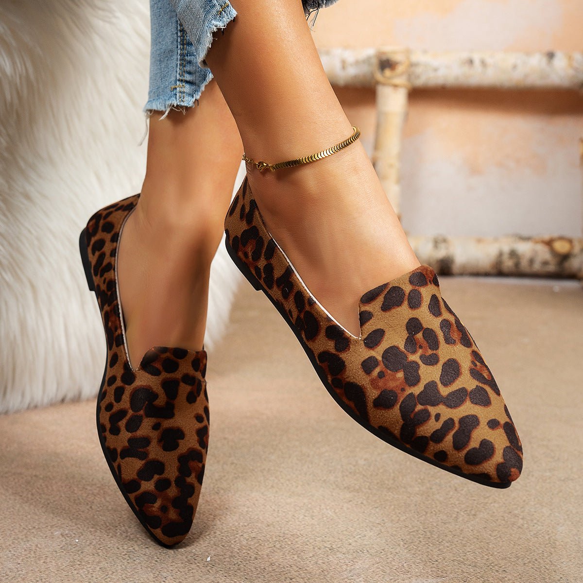 Women’s Flat Pointed - Toe Thin Shoes — Casual Everyday Flats - Che Cose Belle
