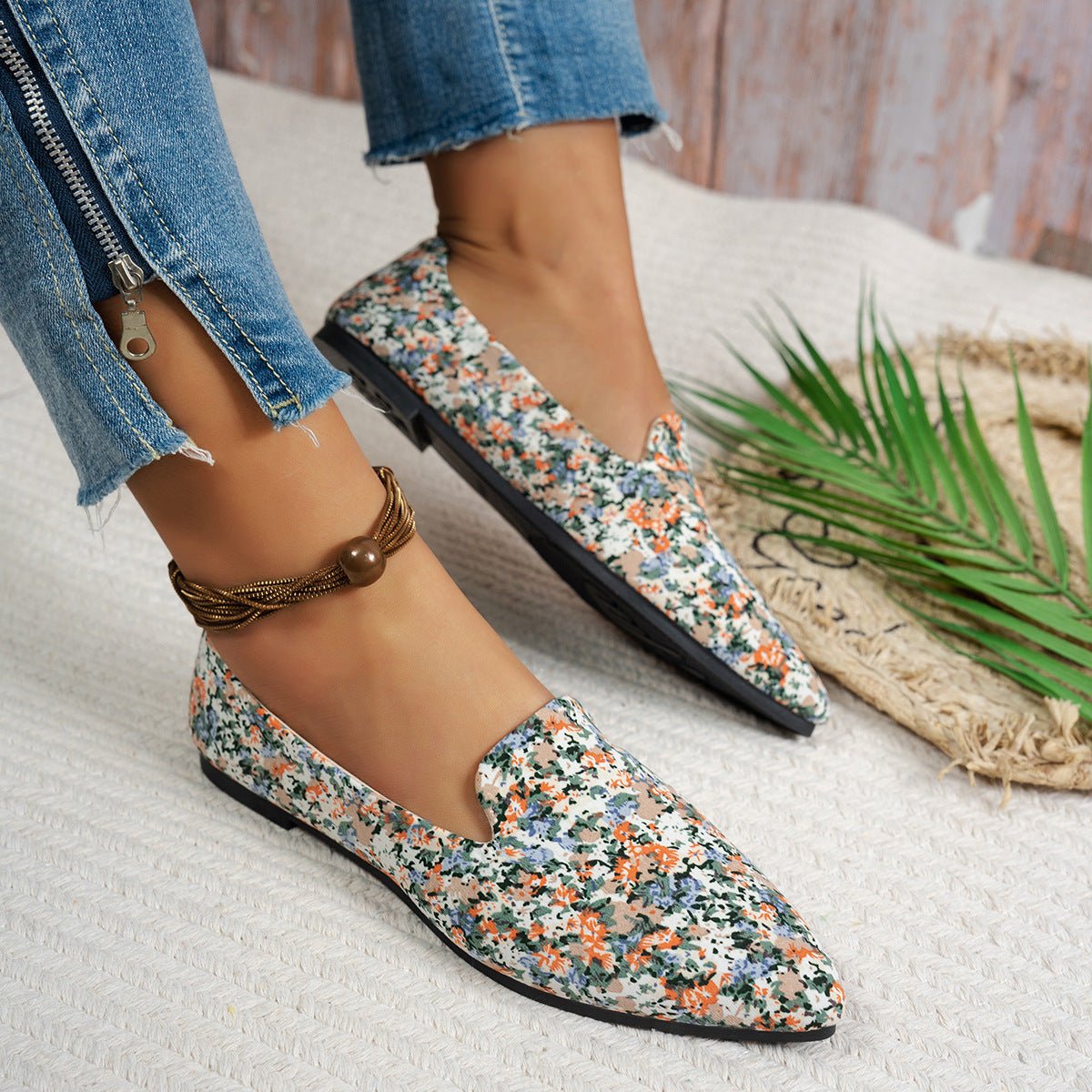Women’s Flat Pointed - Toe Thin Shoes — Casual Everyday Flats - Che Cose Belle