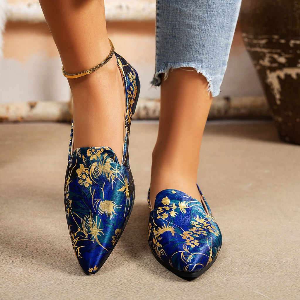 Women’s Flat Pointed - Toe Thin Shoes — Casual Everyday Flats - Che Cose Belle