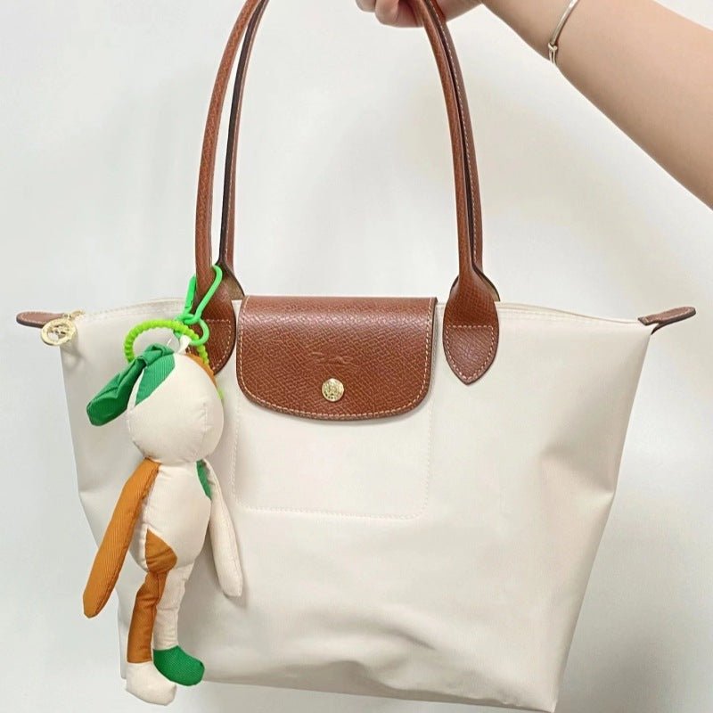 Women's French Embroidery Dumpling Folding Large Capacity Dragon Handbags - Che Cose Belle