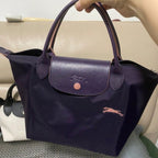 Women's French Embroidery Dumpling Folding Large Capacity Dragon Handbags - Che Cose Belle