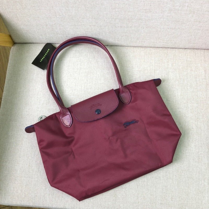 Women's French Embroidery Dumpling Folding Large Capacity Dragon Handbags - Che Cose Belle