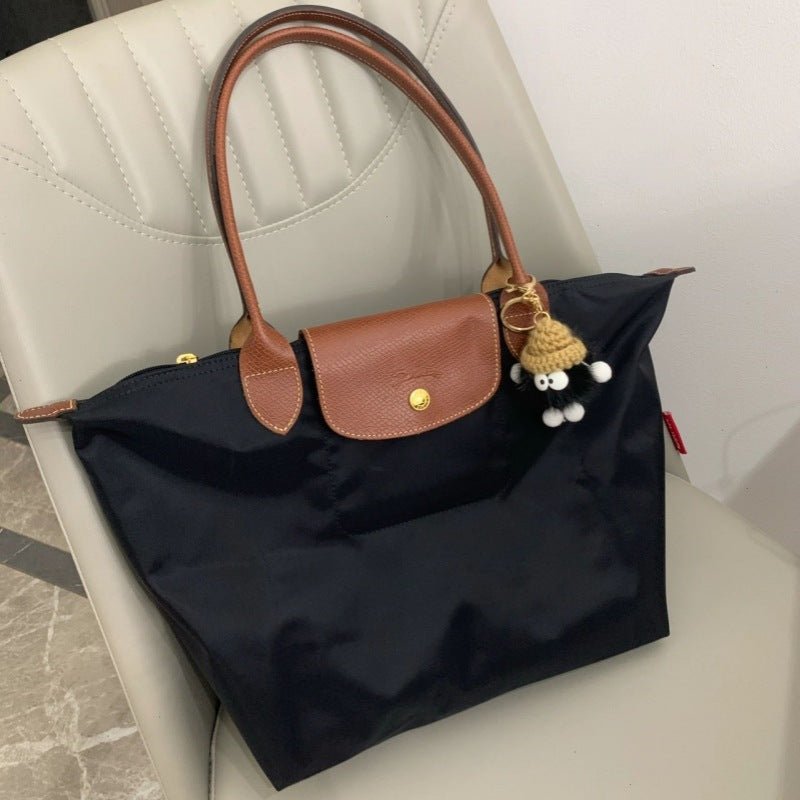 Women's French Embroidery Dumpling Folding Large Capacity Dragon Handbags - Che Cose Belle