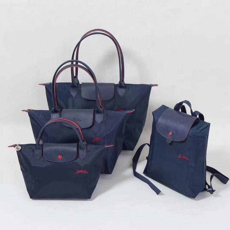 Women's French Embroidery Dumpling Folding Large Capacity Dragon Handbags - Che Cose Belle