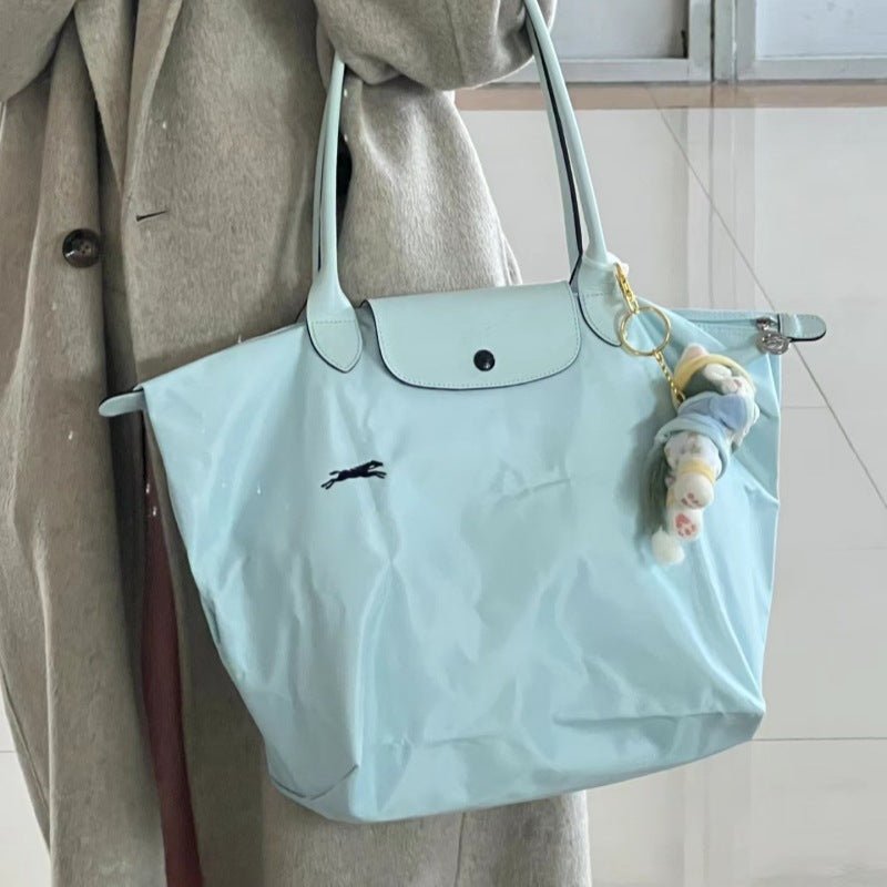 Women's French Embroidery Dumpling Folding Large Capacity Dragon Handbags - Che Cose Belle