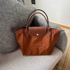 Women's French Embroidery Dumpling Folding Large Capacity Dragon Handbags - Che Cose Belle