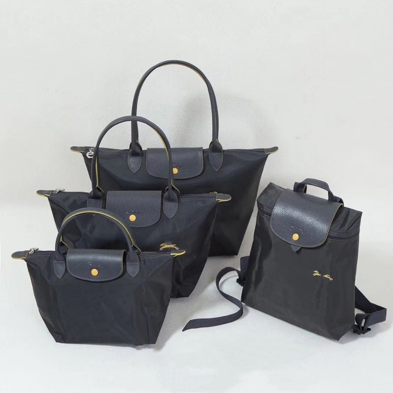 Women's French Embroidery Dumpling Folding Large Capacity Dragon Handbags - Che Cose Belle