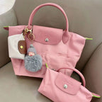 Women's French Embroidery Dumpling Folding Large Capacity Dragon Handbags - Che Cose Belle