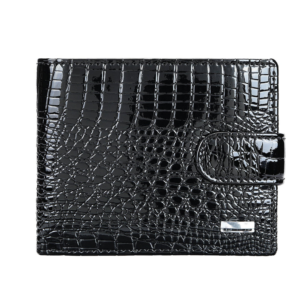 Women's Leather Short Multiple Slots Handmade Large Coin Purses - Che Cose Belle