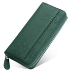 Women's & Men's & Genuine Leather Credit Long Clutch Purses - Che Cose Belle