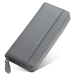 Women's & Men's & Genuine Leather Credit Long Clutch Purses - Che Cose Belle